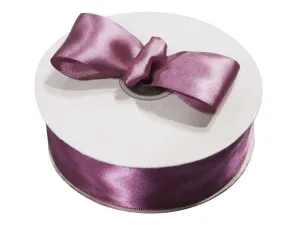 50Yards x 1.5" Eggplant Satin Ribbon Wedding Multi Craft DIY Hair Bow Party Fabric