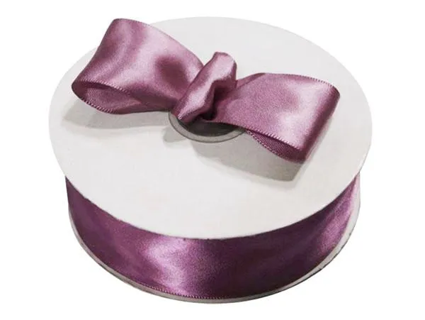 50Yards x 1.5" Eggplant Satin Ribbon Wedding Multi Craft DIY Hair Bow Party Fabric
