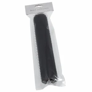 Black Birdcage Veil Mesh For Fascinators - 22.5cm x 1m