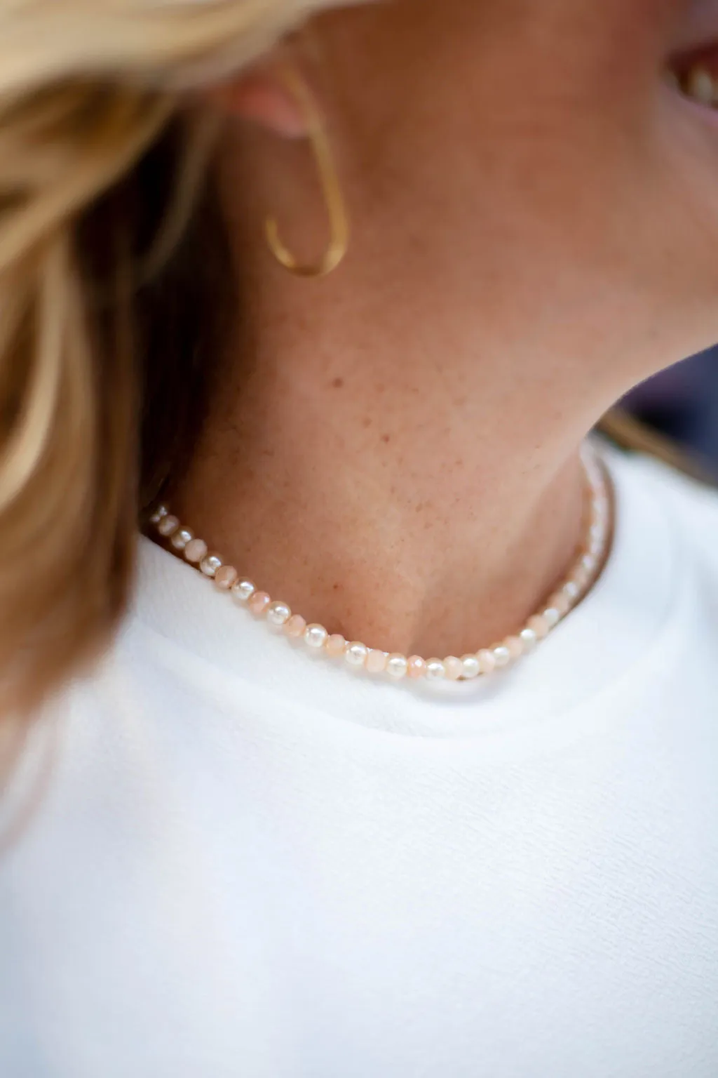 Blush Pearl Necklace