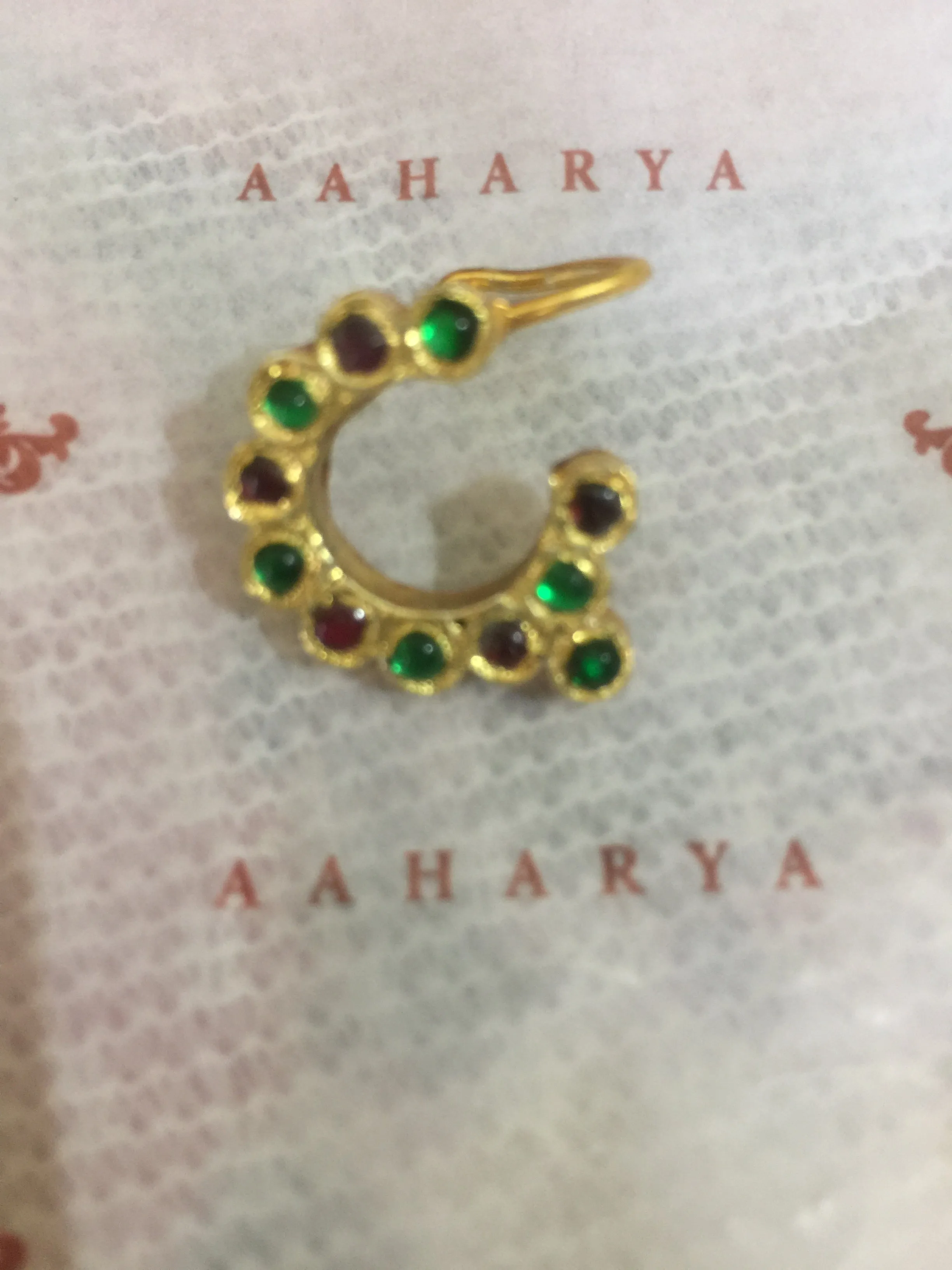 Crescent  Nav Nose Ring