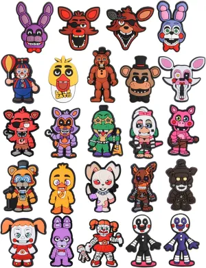 Cute Cartoon Anime Shoe Charms Decoration for Kids Boys Girls Men Women PVC Wristband Sandals Clog Accessories Party Favors