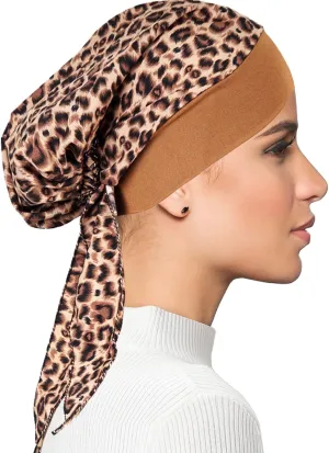FADACHY Chemo Headwear for Women,Chemo Caps Lightweight for Summer with Head Scarf,Silky Soft Hair Turbans Fashion