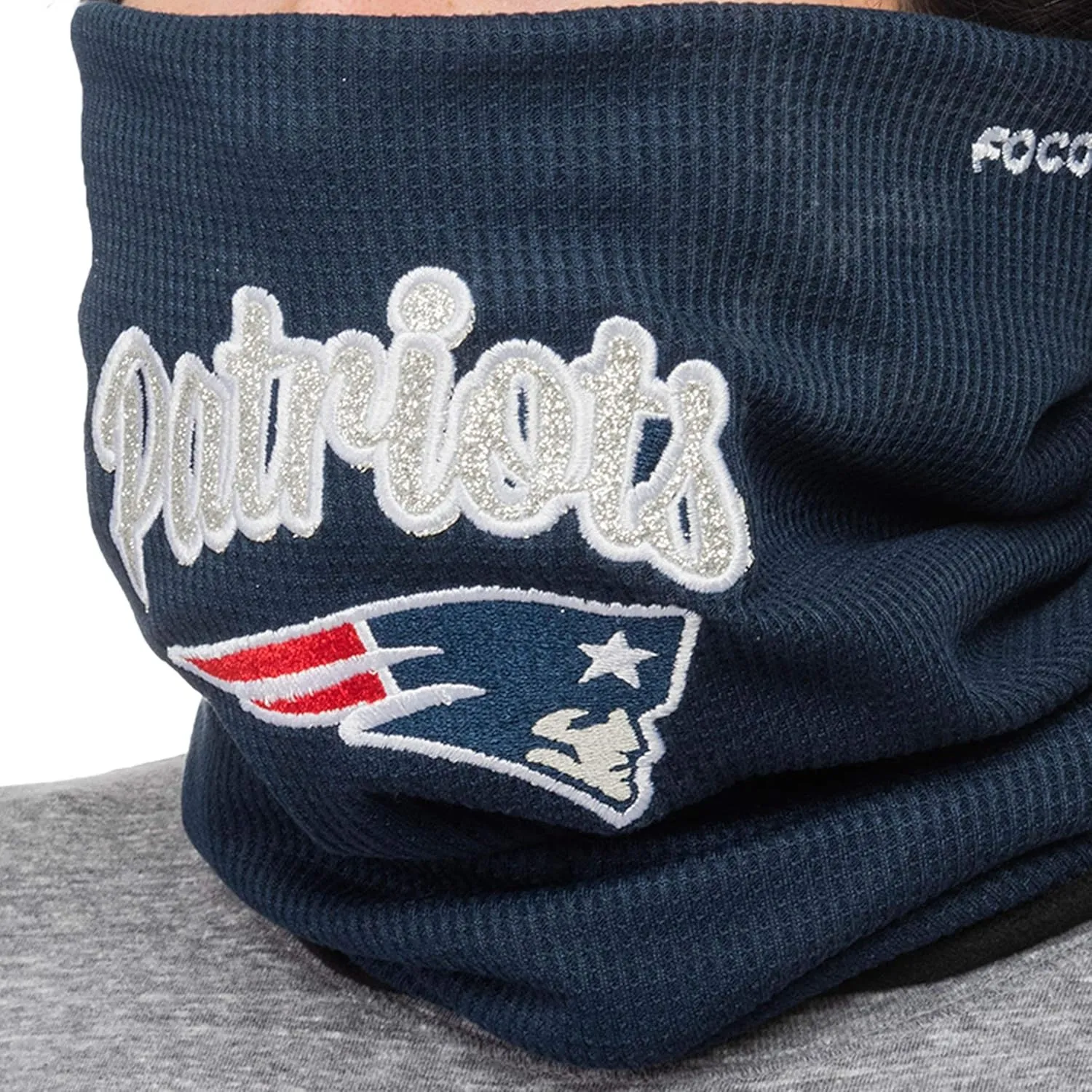 FOCO NFL unisex-adult Nfl Team Logo Neck Gaiter Multiuse