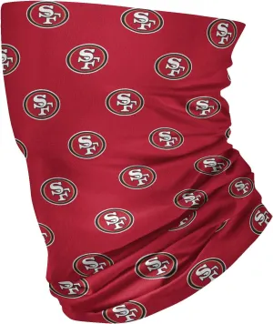 FOCO NFL unisex-adult Nfl Team Logo Neck Gaiter Multiuse
