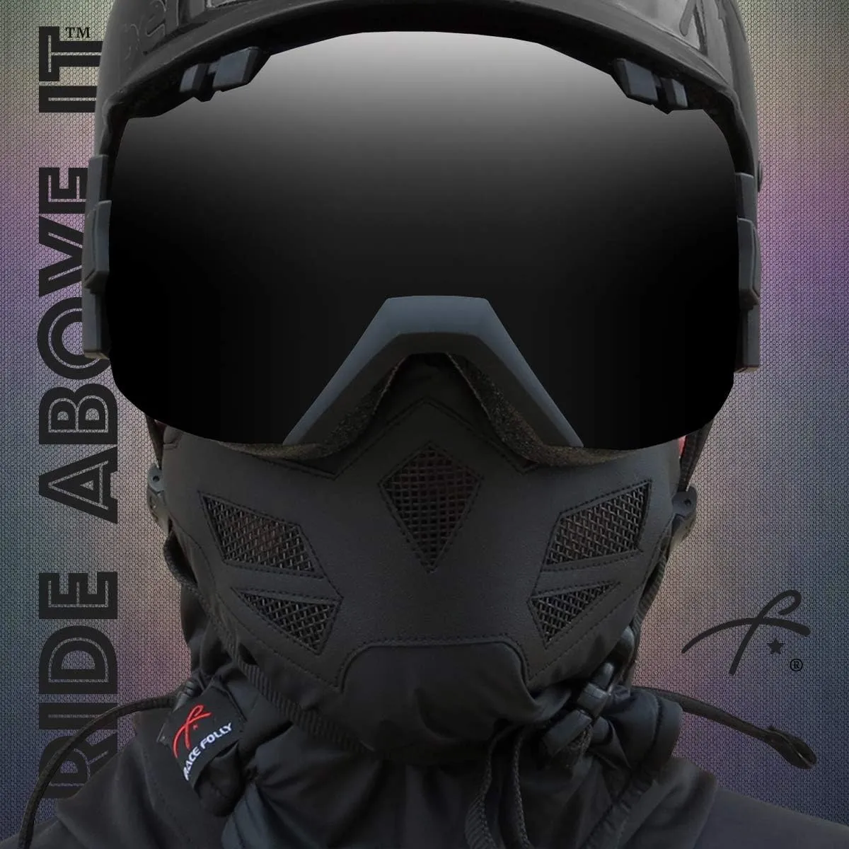 Half Face Mask for Cold Winter Weather. Use This Half Balaclava for Snowboarding, Ski, Motorcycle. (Many Colors)