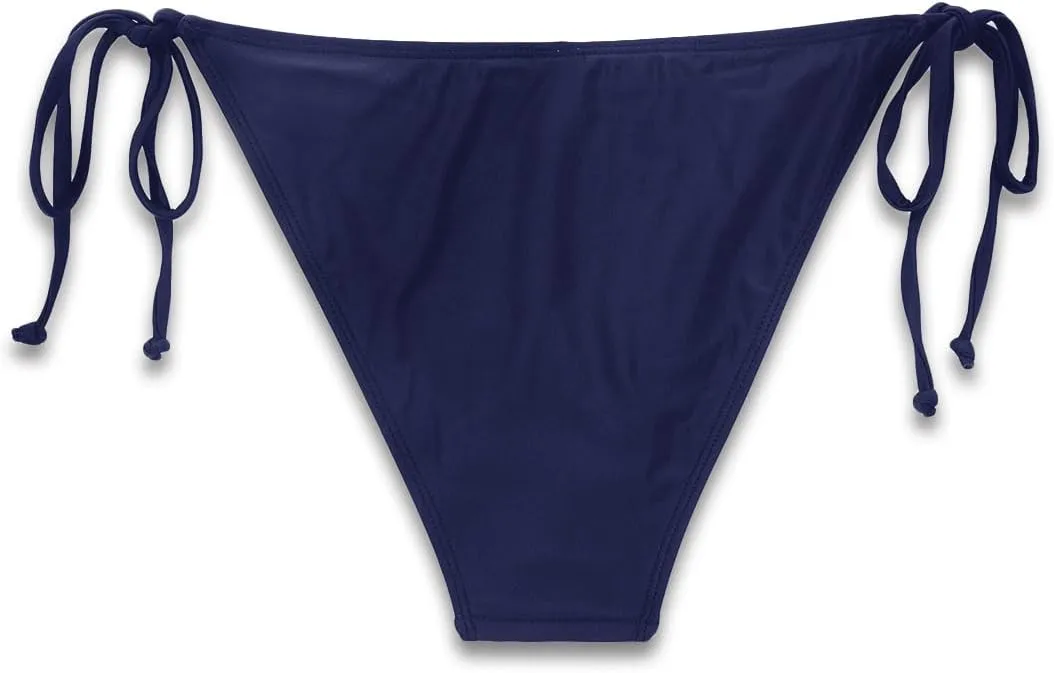 Holipick Bikini Bottoms for Women String Bathing Suit Bottom with Moderate Coverage Low Waist Swim Bottom