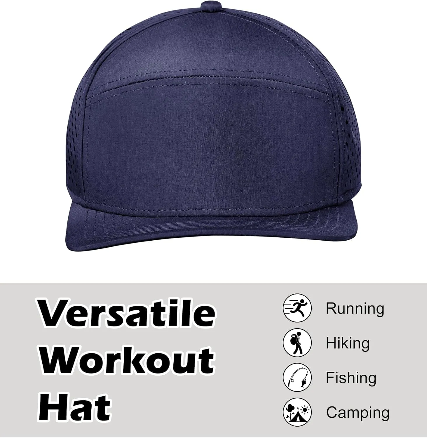 LiuSuper XXL Snapback Hats for Men, Flat Brim Hats for Men, Adjustable Mesh Trucker Hat for Women Big Head