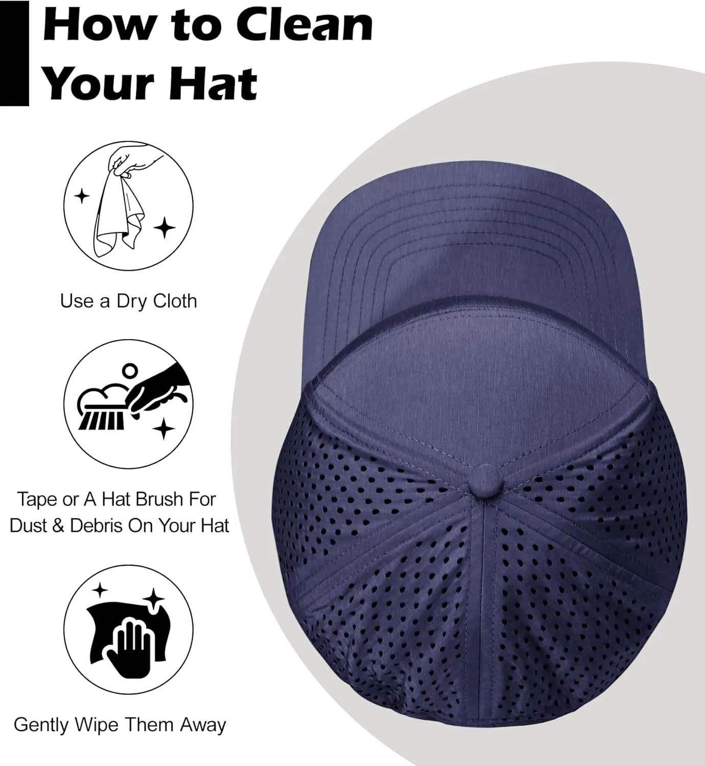 LiuSuper XXL Snapback Hats for Men, Flat Brim Hats for Men, Adjustable Mesh Trucker Hat for Women Big Head