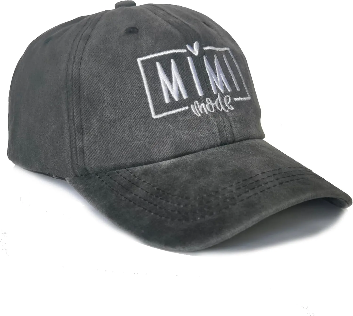 Nana Mimi Gigi Hats for Women Embroidered Washed Adjustable Baseball Cap for Mom Grandma
