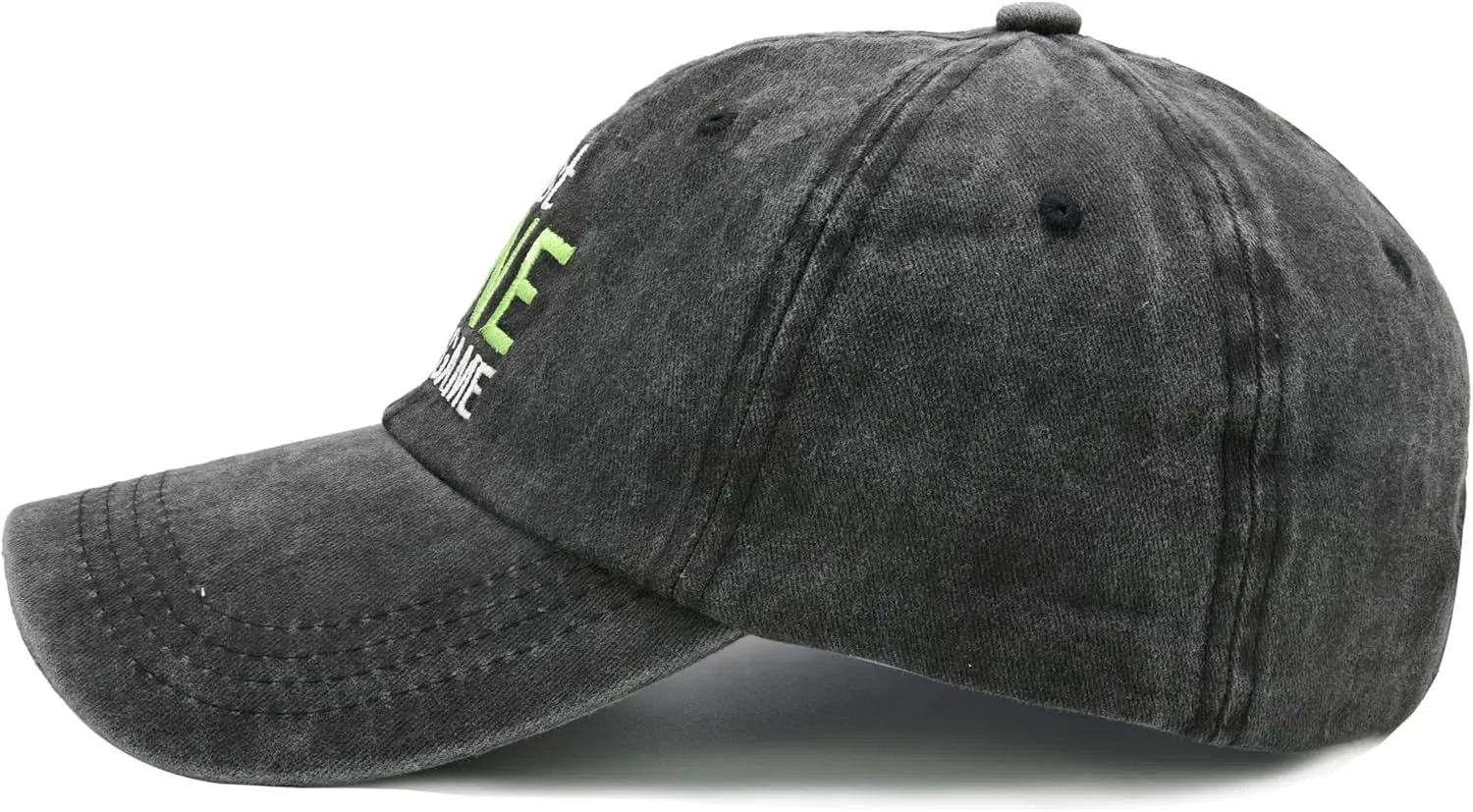 Pickleball Hat,Adjustable Embroidered Washed Baseball Cap for Men Women