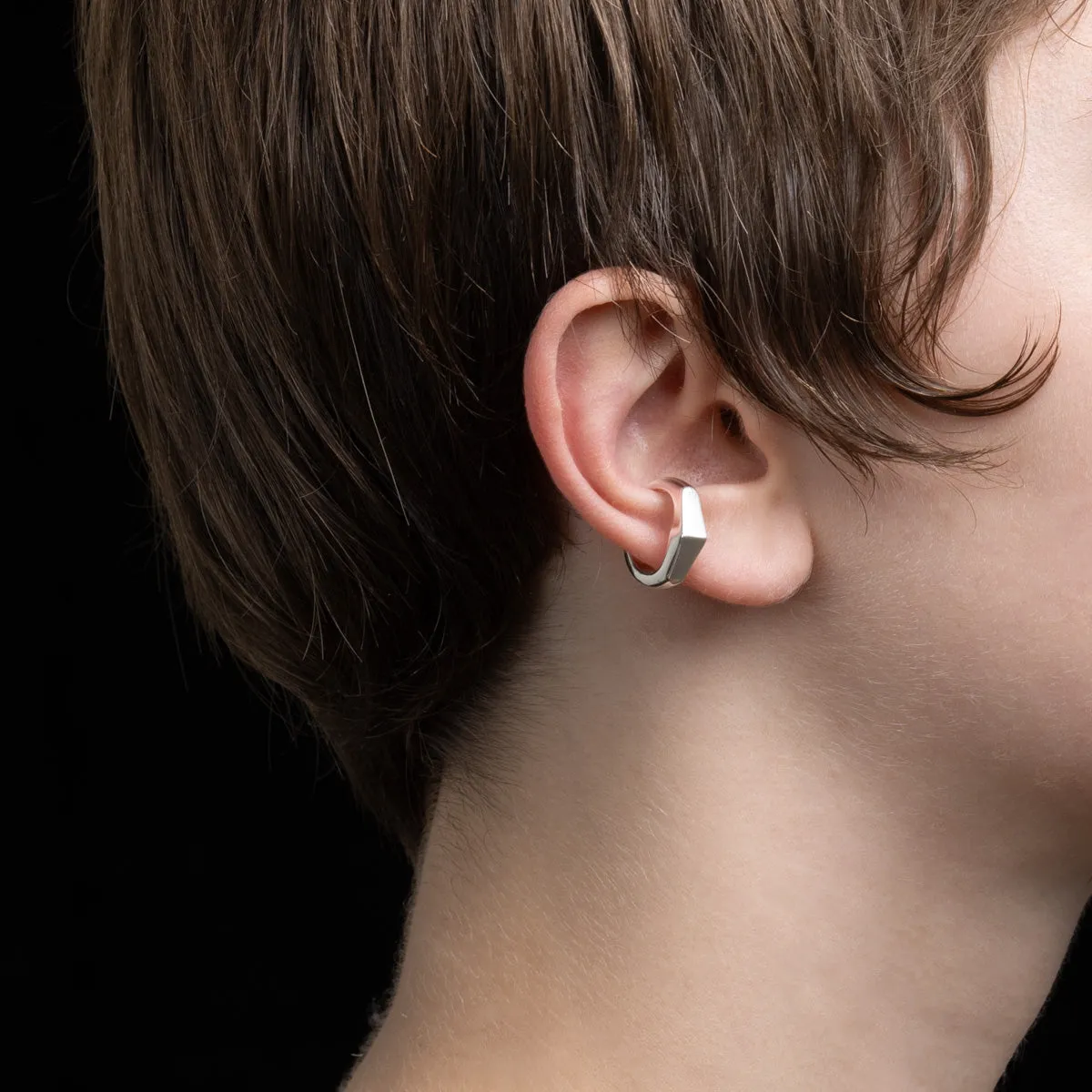 "EQUINOX"-Pyramid Ear Cuff