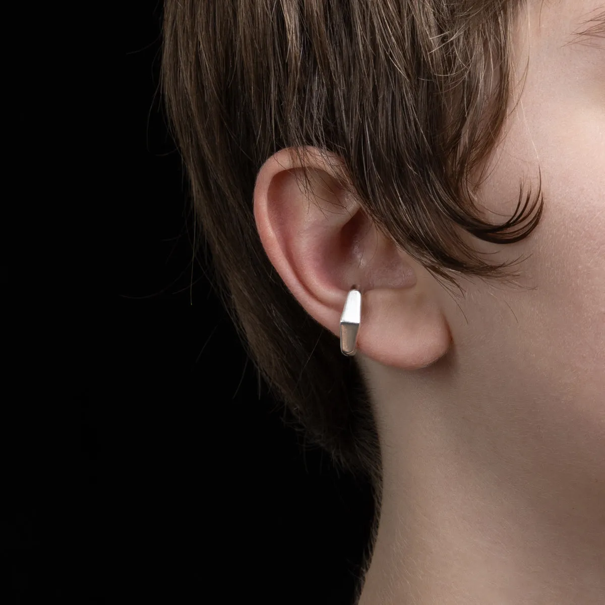 "EQUINOX"-Pyramid Ear Cuff