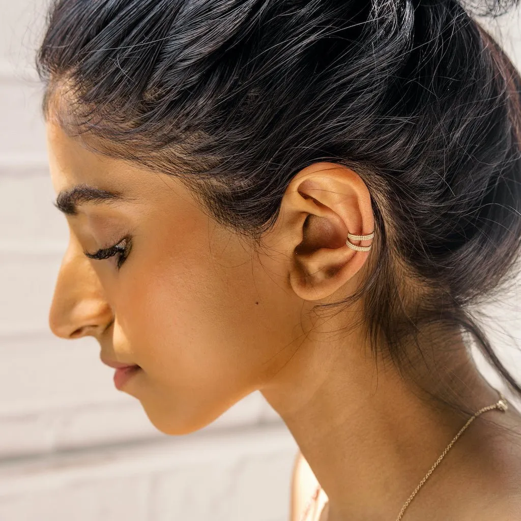 Roped Ear Cuffs