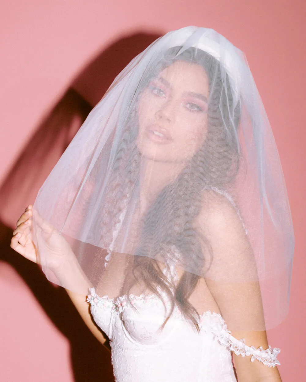 The Noncommittal 2.0 - headband w/ removable veil