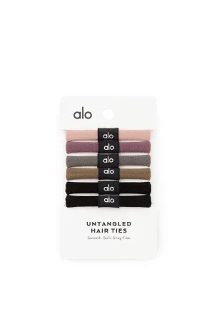 Untangled Hair Tie 6-Pack - Natural Multi