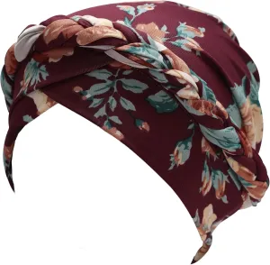 ZLYC Chemo Headwear Pre Tied Turban Headwrap Lightweight Beanie Hat for Women