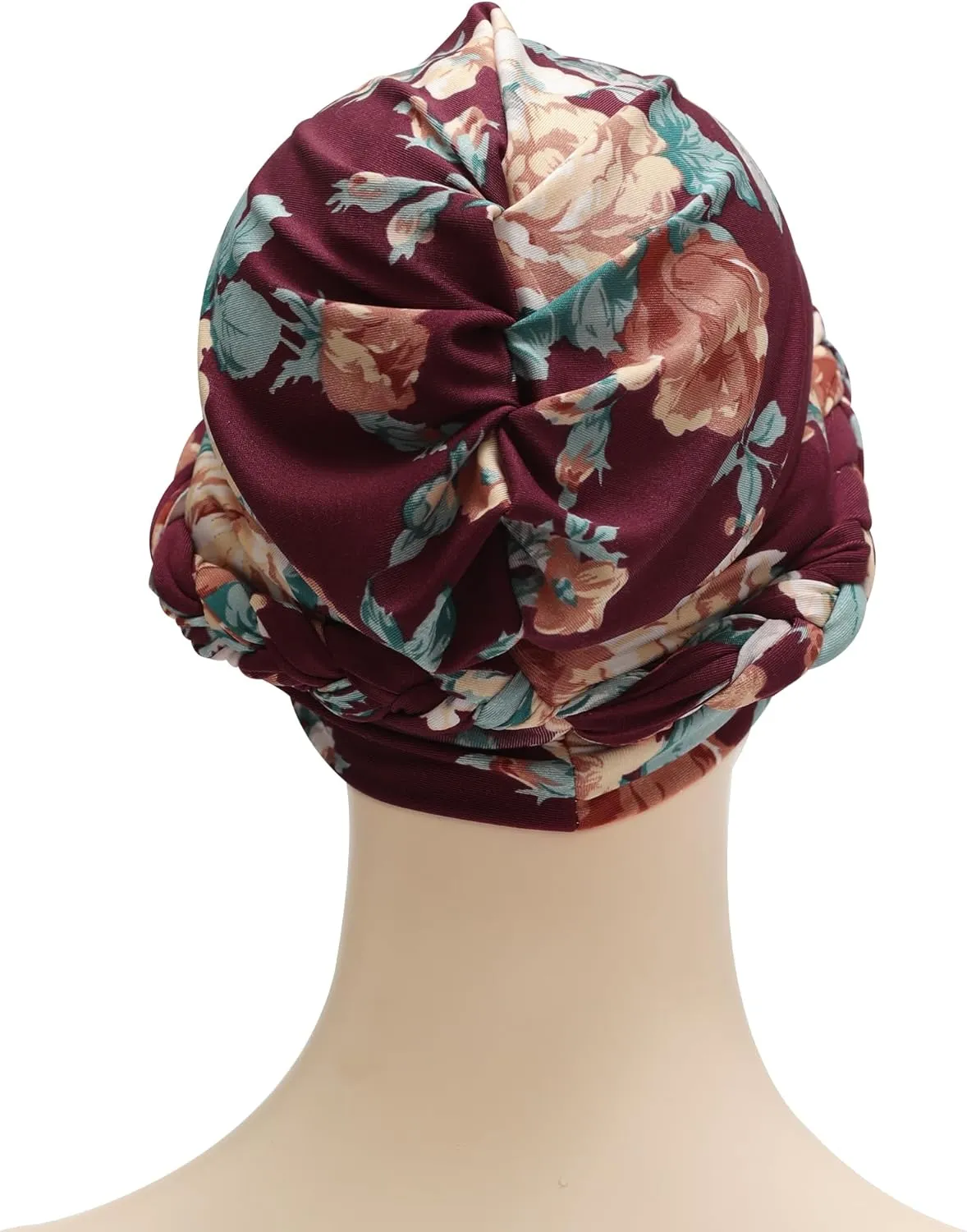 ZLYC Chemo Headwear Pre Tied Turban Headwrap Lightweight Beanie Hat for Women